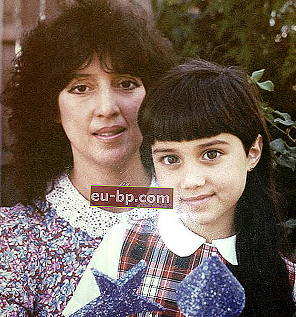 Моника Руиз Ранен живот с майка си