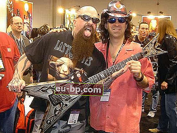 Kerry King (Slayer) dengan Dean Zelinsky dari Dean Guitars dengan Dean terbaik yang pernah ada
