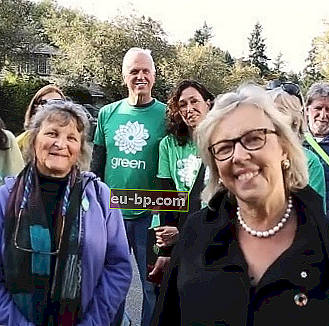 Елизабет Мей и доброволци от Green Party